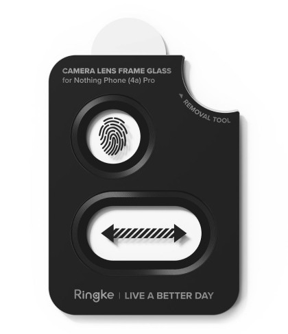 OSŁONA APARATU RINGKE CAMERA FRAME PROTECTOR 2-PACK NOTHING PHONE 4A PRO BLACK
