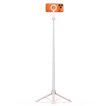 TECH-PROTECT L10S MAGSAFE BLUETOOTH SELFIE STICK TRIPOD PINK/GREY
