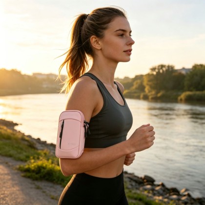 TECH-PROTECT M6 UNIVERSAL SPORT ARMBAND PINK
