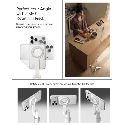 SPIGEN S582W BLUETOOTH SELFIE STICK TRIPOD DUNE BEIGE