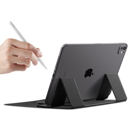 SPIGEN LD201-S8 SLIMFOLD LAPTOP & TABLET STAND SPACE GREY