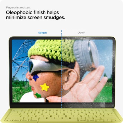 SZKŁO HARTOWANE SPIGEN GLAS.TR SLIM FC MACBOOK NEO 13 2026 BLACK