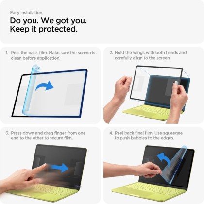 SZKŁO HARTOWANE SPIGEN GLAS.TR SLIM FC MACBOOK NEO 13 2026 BLACK