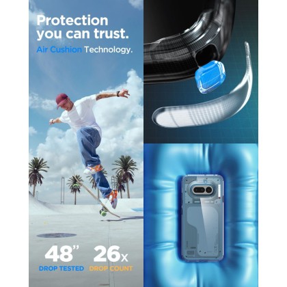 SPIGEN ULTRA HYBRID NOTHING PHONE 4A CRYSTAL CLEAR