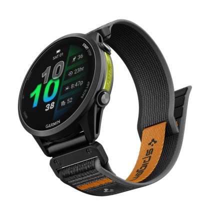 SPIGEN ATHLEX AIR GARMIN QUICKFIT 22 MM ACTIVE BLACK/ORANGE