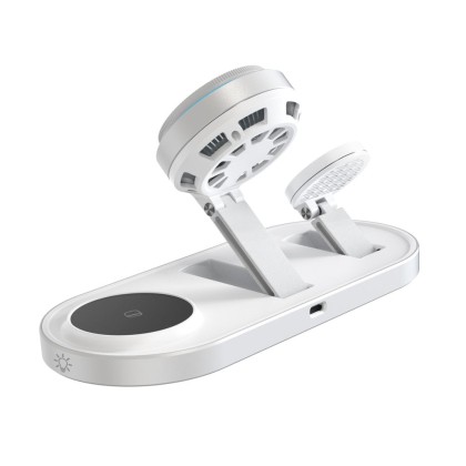 TECH-PROTECT A51 ARCTICBOOST 3IN1 MAGNETIC MAGSAFE WIRELESS CHARGER 25W QI2.2 WHITE