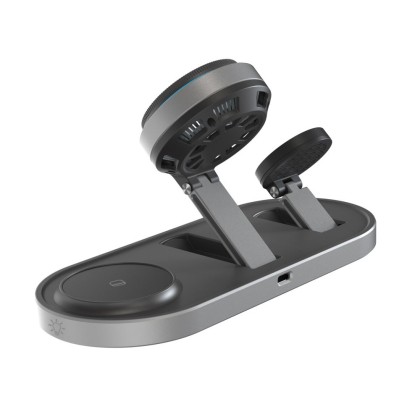 TECH-PROTECT A51 ARCTICBOOST 3IN1 MAGNETIC MAGSAFE WIRELESS CHARGER 25W QI2.2 BLACK