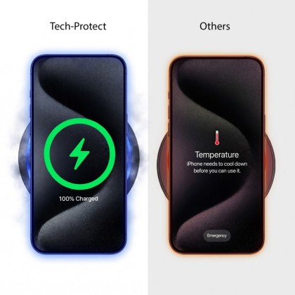 TECH-PROTECT A51 ARCTICBOOST 3IN1 MAGNETIC MAGSAFE WIRELESS CHARGER 25W QI2.2 BLACK