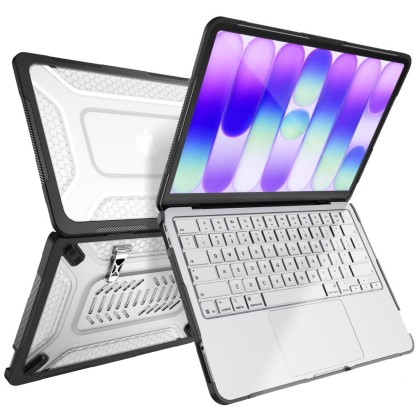 TECH-PROTECT KEVLAR PRO MACBOOK NEO 13 2026 MATTE BLACK/CLEAR