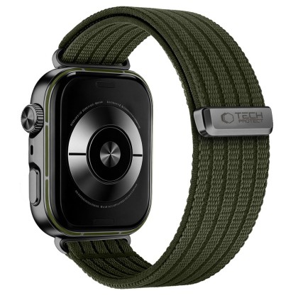 TECH-PROTECT NYLON SPORT HUAWEI WATCH FIT 3 / 4 / 4 PRO / 5 / 5 PRO MILITARY GREEN