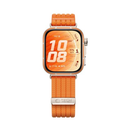 TECH-PROTECT NYLON SPORT HUAWEI WATCH FIT 3 / 4 / 4 PRO / 5 / 5 PRO ORANGE