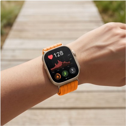 TECH-PROTECT NYLON SPORT HUAWEI WATCH FIT 3 / 4 / 4 PRO / 5 / 5 PRO ORANGE