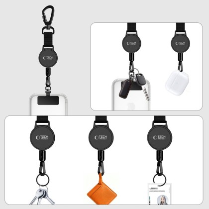 TECH-PROTECT ATH01 URBANLOOP ANTI-THEFT HOLDER BLACK