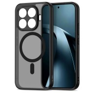 Твърд кейс с MagSafe пръстен за Xiaomi 17T Pro от Tech-Protect MagMat - Matte Black