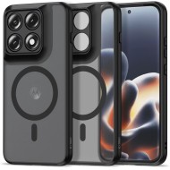 Твърд кейс с MagSafe пръстен за Motorola Edge 70 Pro 5G от Tech-Protect MagMat - Matte Black