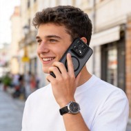 Твърд кейс с MagSafe пръстен за Motorola Edge 70 Pro 5G от Tech-Protect MagMat - Matte Black