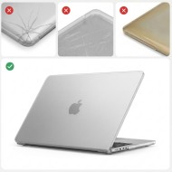 TECH-PROTECT SOFTSHELL MACBOOK AIR 15 M2-M5 2023-2026 MATTE BLACK