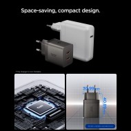 SPIGEN EE472EU-GAN ESSENTIAL 2-PORT NETWORK CHARGER 47W GUNMETAL
