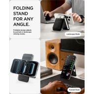 SPIGEN S314-4 SLIM FOLD TRIPOD WALLET MAGSAFE BLACK