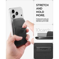SPIGEN S314-4 SLIM FOLD TRIPOD WALLET MAGSAFE BLACK
