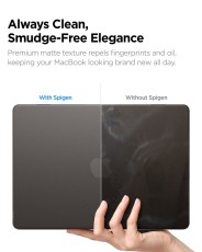 SPIGEN AIRSKIN MACBOOK AIR 13 M2-M5 2023-2026 FROST BLACK