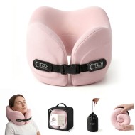 TECH-PROTECT COMFORTREST TRAVEL NECK PILLOW PINK