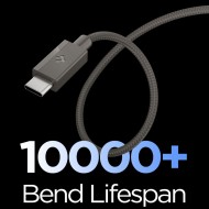 SPIGEN EB6015CC ESSENTIAL TYPE-C CABLE 60W 150CM GUNMETAL