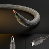 SPIGEN EB6015CC ESSENTIAL TYPE-C CABLE 60W 150CM GUNMETAL