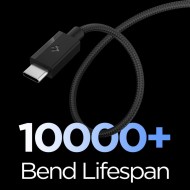 SPIGEN EB6015CC ESSENTIAL TYPE-C CABLE 60W 150CM BLACK