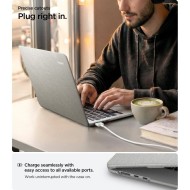 SPIGEN URBAN FIT MACBOOK AIR 15 M2-M5 2023-2026 HEATHER GREY