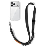 TECH-PROTECT C9S ROPE CROSSBODY BLACK/ORANGE