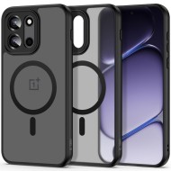 Твърд кейс с MagSafe пръстен за OnePlus Nord 6 от Tech-Protect MagMat - Matte Black