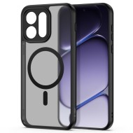 Твърд кейс с MagSafe пръстен за OnePlus Nord 6 от Tech-Protect MagMat - Matte Black