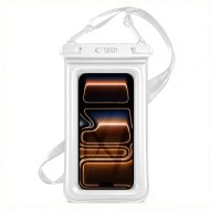 TECH-PROTECT UWC7 UNIVERSAL WATERPROOF FLOATING CASE 6.9 INCH WHITE