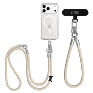 TECH-PROTECT C10S ROPE CROSSBODY & WRIST DESERT BEIGE/TITANIUM