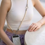TECH-PROTECT C10S ROPE CROSSBODY & WRIST DESERT BEIGE/TITANIUM