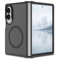 Твърд кейс с MagSafe пръстен за Samsung Galaxy Z Fold 8 от Tech-Protect MagMat - Matte Black