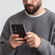 Твърд кейс с MagSafe пръстен за Samsung Galaxy Z Fold 8 от Tech-Protect MagMat - Matte Black