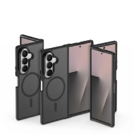 Твърд кейс с MagSafe пръстен за Samsung Galaxy Z Fold 7 / 8 Ultra  от Tech-Protect MagMat - Matte Black