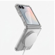 Хибриден кейс с MagSafe за Samsung Galaxy Z Flip 8 от Tech-Protect Flexair Hybrid - Clear