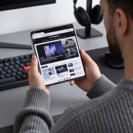 Хибриден кейс с MagSafe за Samsung Galaxy Z Fold 8 от Tech-Protect Flexair Hybrid - Clear