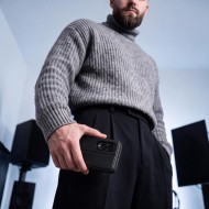 Кожен тефтер за Samsung Galaxy Z Fold 8 от Tech-Protect Wallet - Black