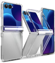 Удароустойчив твърд кейс за Samsung Galaxy Z Flip 8 от Ringke Fusion - Clear