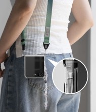 Удароустойчив твърд кейс за Samsung Galaxy Z Flip 8 от Ringke Fusion - Clear