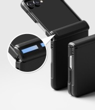 RINGKE ONYX FLAP GALAXY Z FLIP 8 BLACK
