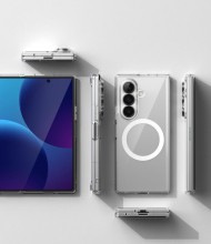 Удароустойчив твърд кейс с MagSafe за Samsung Z Fold 8 Ultra от Ringke Fusion Magnetic - Clear