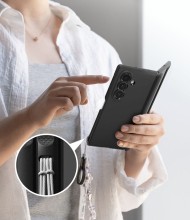 RINGKE ONYX FLAP MAGNETIC MAGSAFE GALAXY Z FOLD 8 ULTRA BLACK