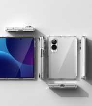 Удароустойчив твърд кейс за Samsung Galaxy Z Fold 8 от Ringke Fusion - Clear
