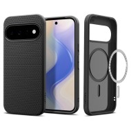 Удароустойчив кейс с MagSafe за Google Pixel 11 от Spigen Liquid Air - Matte Black