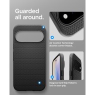 Удароустойчив кейс с MagSafe за Google Pixel 11 от Spigen Liquid Air - Matte Black